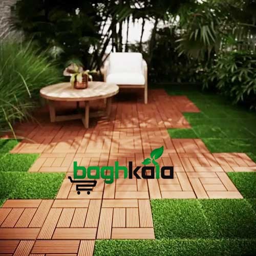 تایل زیرسازی چمن و چوب